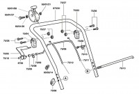 Bosch F 016 305 803 Classic Petrol 35S Lawnmower 230 V / Eu Spare Parts